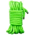Ouch! - cuerda bondage luminosa - 10 m - verde