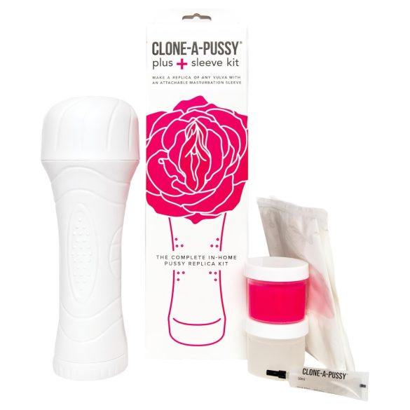 Clone-a-Pussy - kit de moldeado íntimo femenino y manga - silicona rosa