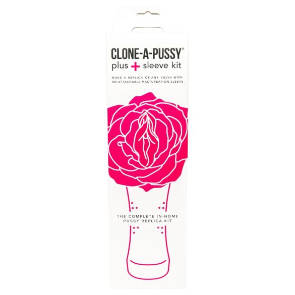 Clone-a-Pussy - kit de moldeado íntimo femenino y manga - silicona rosa