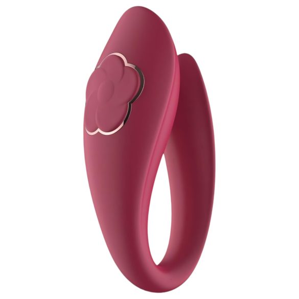 Raytech Rose: vibrador dual rojo impermeable, recargable