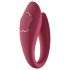 Raytech Rose: vibrador dual rojo impermeable, recargable