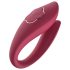 Raytech Rose: vibrador dual rojo impermeable, recargable