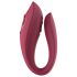 Raytech Rose: vibrador dual rojo impermeable, recargable
