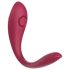 Raytech Rose: vibrador dual rojo impermeable, recargable