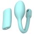 Raytech - huevo vibrador azul con control remoto recargable