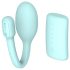 Raytech - huevo vibrador azul con control remoto recargable
