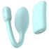 Raytech - huevo vibrador azul con control remoto recargable