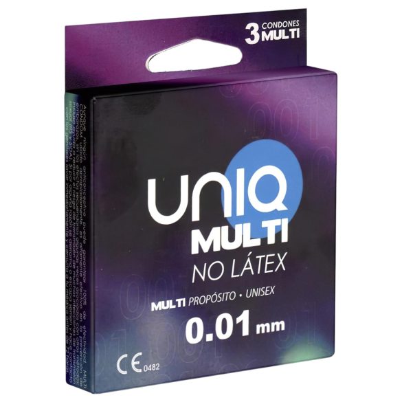 Uniq - preservativos sin látex (3 uds)
