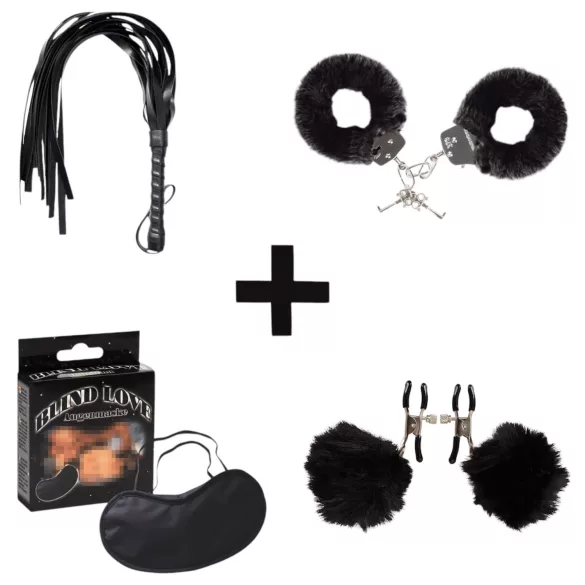 BDSM - Kit de inmovilización para principiantes - 4 piezas