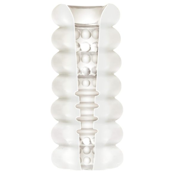 Doc Johnson Thrill - masturbador masculino - silicona - blanco