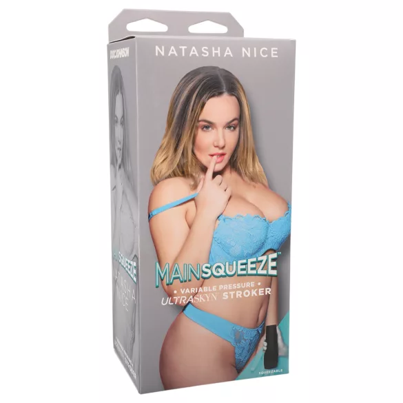 Doc Johnson Main Squeeze Natasha Nice - masturbador vagina realista (color carne)