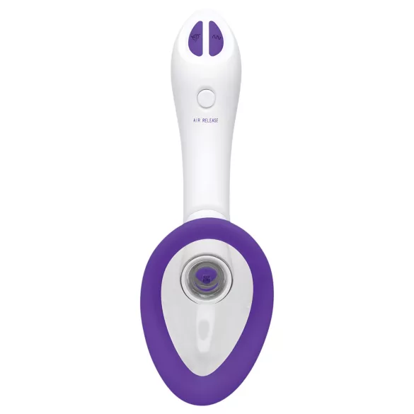 Doc Johnson Intimate - juego de bomba de succión vibratoria (lila)