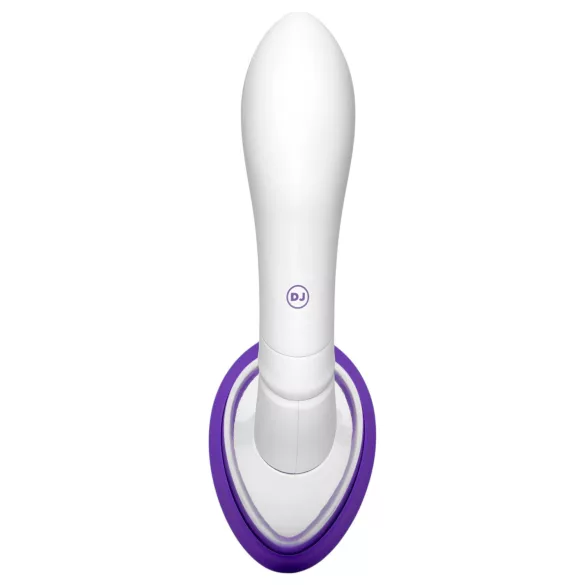 Doc Johnson Intimate - juego de bomba de succión vibratoria (lila)
