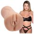 Doc Johnson Gabbie Carter - masturbador realista Ultraskyn - color natural