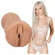 Doc Johnson Eva Elfie - vagina artificial realista Ultraskyn (color carne)