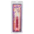 Crystal Jellies - dildo anal con ventosa (rosa)