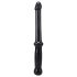 Dildo Anal Push con mango (negro)