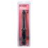 Dildo Anal Push con mango (negro)