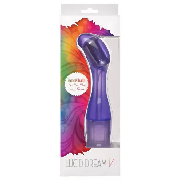 Lucid Dream 14 - vibrador punto G potente - silicona - lila