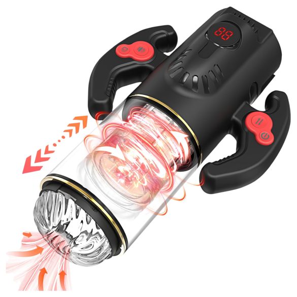 AlvUp - masturbador automático rotatorio - negro