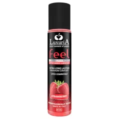   LuxuriA Feel Strawberry - lubricante íntimo base agua - sabor fresa - 60 ml