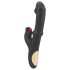 Wilson - vibrador negro con brazo para clítoris