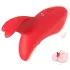 Bestoy - vibrador de dedo recargable - silicona roja