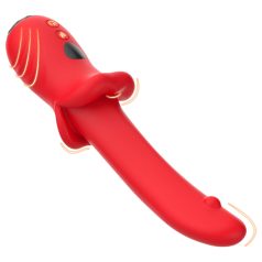 Bestoy - Vibrador punto G impermeable - silicona roja