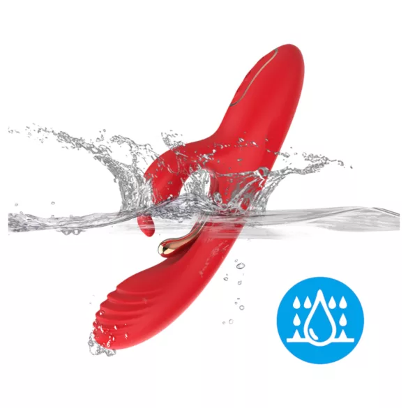 Bestoy - Vibrador punto G y clítoris - silicona - rojo