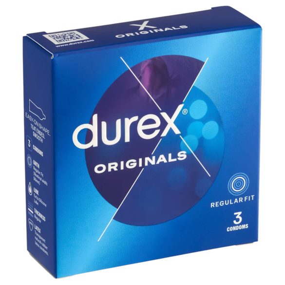 Durex Originals – Preservativos (3 unidades)