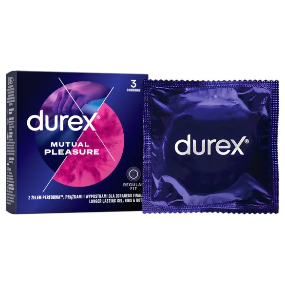 Durex Mutual Pleasure - preservativos retardantes (3 uds)