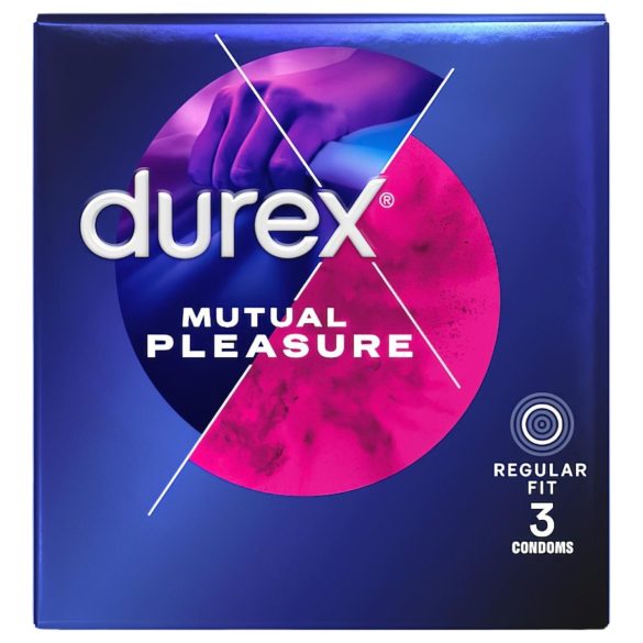 Durex Mutual Pleasure - preservativos retardantes (3 uds)