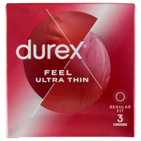 Durex - Preservativo ultrafino realista - 3 unidades