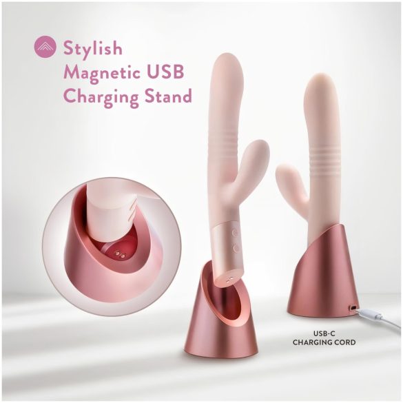 Blush Fraya - vibrador con estimulador de clítoris y función pulsante
