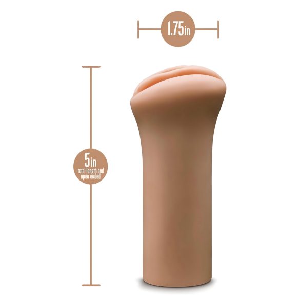 Enlust Molly - masturbador vaginal realista con fotos - silicona piel oscura