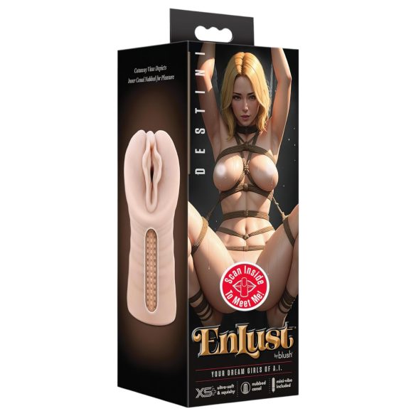Enlust Destini - masturbador masculino vibrador con imágenes realistas