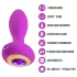 Oh My Gem - plug anal vibrador con gema - silicona lila