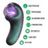 Serpiente Encantada Temptasia - vibrador mítico para clítoris (verde)
