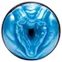 Fleshlight - masturbador masculino extraterrestre - silicona azul