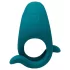 Dame Hug - anillo vibrador ajustable para el pene (verde)