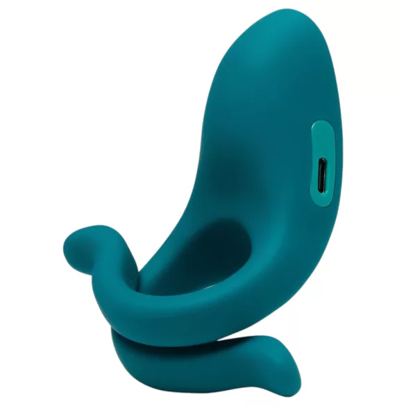 Dame Hug - anillo vibrador ajustable para el pene (verde)