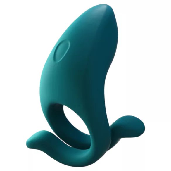 Dame Hug - anillo vibrador ajustable para el pene (verde)