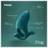 Dame Hug - anillo vibrador ajustable para el pene (verde)