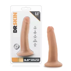   Dr. Skin - consolador realista con ventosa - color natural 14cm