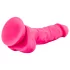 Blush Neo - consolador con ventosa - 19 cm - silicona rosa