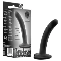   Temptasia Twist Small - consolador retorcido con ventosa (negro)