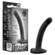 Temptasia Twist Small - consolador retorcido con ventosa (negro)
