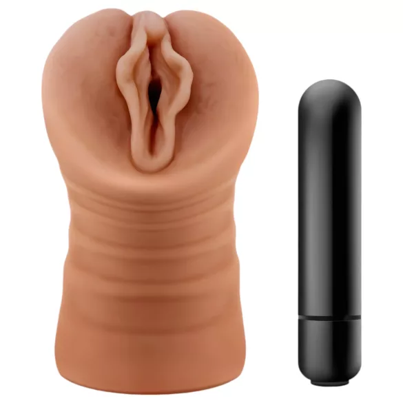 M For Men Sofia - masturbador masculino vibrador - realista - color natural