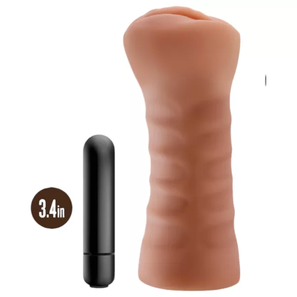 M For Men Sofia - masturbador masculino vibrador - realista - color natural