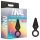 Plug Anal Platinum S Negro - Pequeño